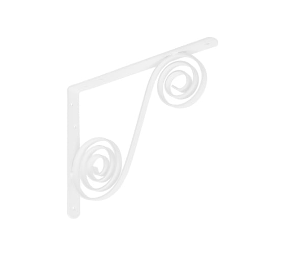 Изображение товара Кронштейн фигурный DOMART 250x200 мод.5 белый 4660015168995