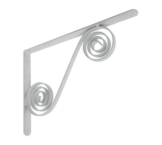 Изображение товара Кронштейн фигурный DOMART 350x250 мод.5 серый металлик 4660015169251
