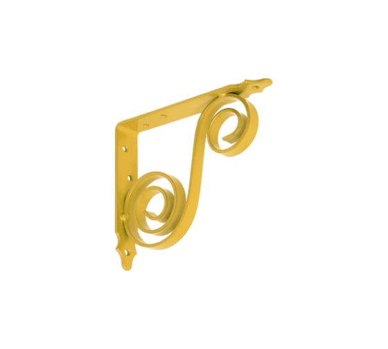 Изображение товара Кронштейн фигурный DOMART 150x125 мод.6 золото 4660015169329