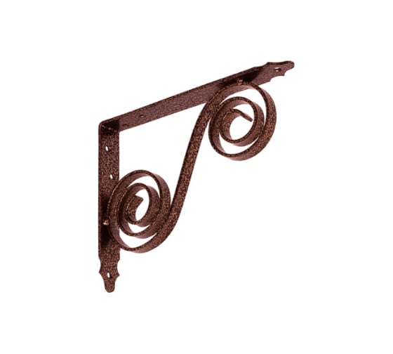 Изображение товара Кронштейн фигурный DOMART 200x150 мод.6 медь антик 4660015169442