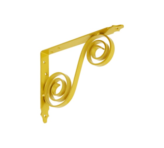 Изображение товара Кронштейн фигурный DOMART 200x150 мод.6 золото 4660015169428