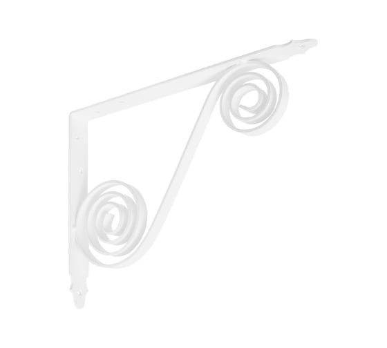 Изображение товара Кронштейн фигурный DOMART 300x225 мод.6 белый 4660015169596