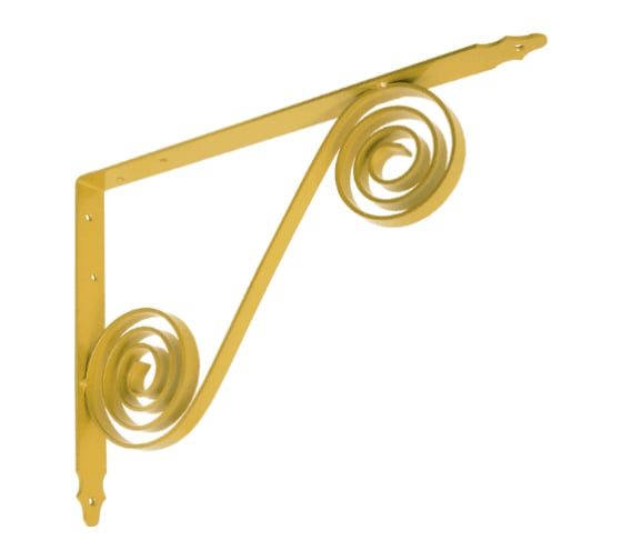 Изображение товара Кронштейн фигурный DOMART 350x250 мод.6 золото 4660015169725