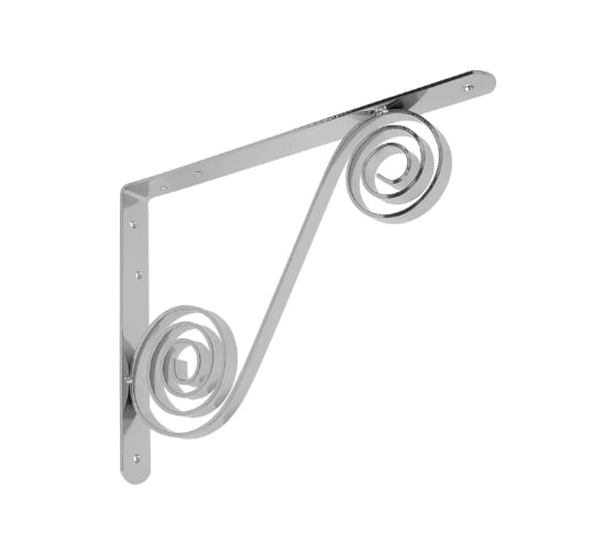 Изображение товара Кронштейн фигурный DOMART 300x225 мод.5 хром 4660015169169