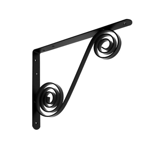 Изображение товара Кронштейн фигурный DOMART 300x225 мод.5 черный 4660015169176
