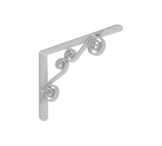 Изображение товара Кронштейн фигурный DOMART 200x150 мод.7 серый металлик 4660015165086