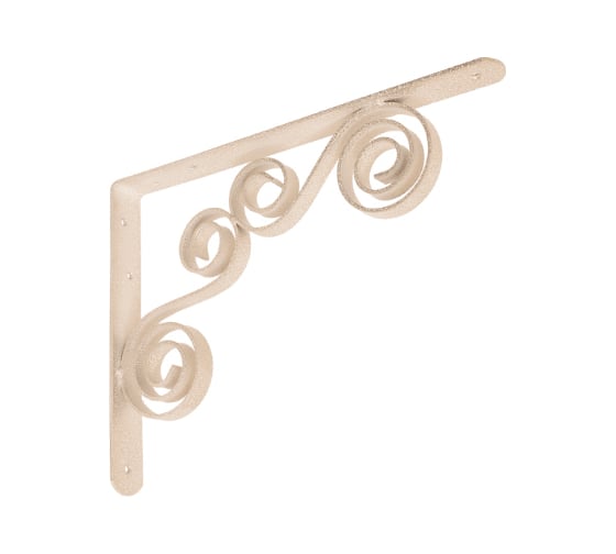 Изображение товара Кронштейн фигурный DOMART 300x225 мод.7 белый антик 4620031740124