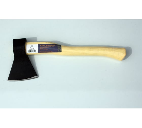 Изображение товара Кованый хозяйственный топор в сборе ТОПАР 0.6 кг А0 Т5
