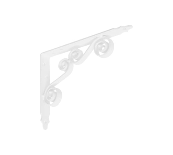 Изображение товара Кронштейн фигурный DOMART 200x150 мод.8 белый 4620031740315