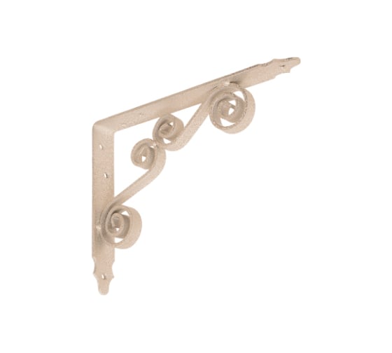 Изображение товара Кронштейн фигурный DOMART 200x150 мод.8 белый антик 4620031740322