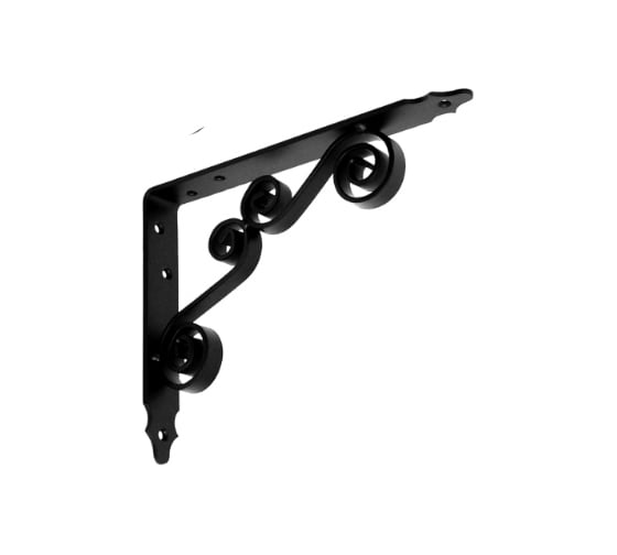 Изображение товара Кронштейн фигурный DOMART 200x150 мод.8 черный 4620031740384