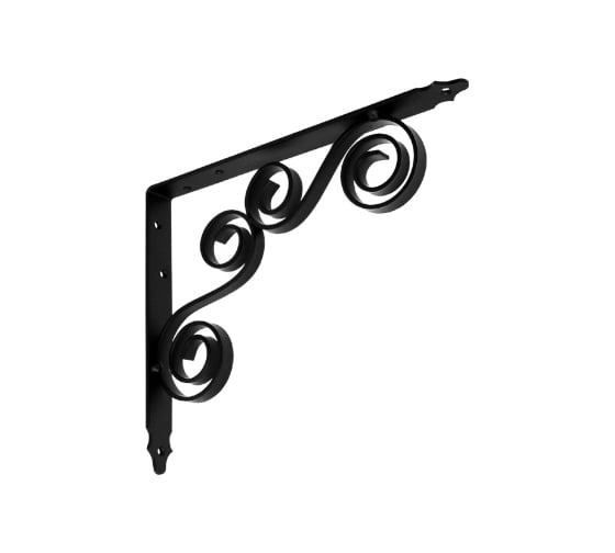 Изображение товара Кронштейн фигурный DOMART 250x200 мод.8 черный 4620031740490