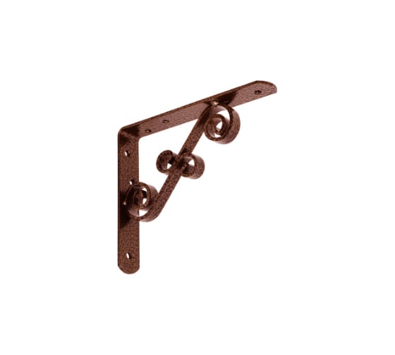 Изображение товара Кронштейн фигурный DOMART 150x125 мод.9 медь антик 4660015169992