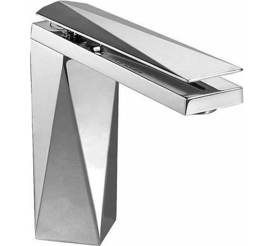 Изображение товара Смеситель для раковины Bravat DIAMOND высокий, хром 00181609 F118102C-2-ENG