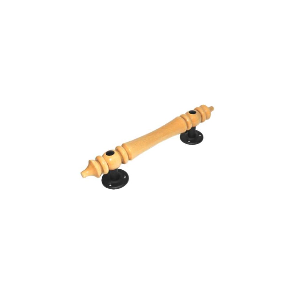 Изображение товара Декоративная ручка DOMART мод 18 320 светлая черный для мебели классика