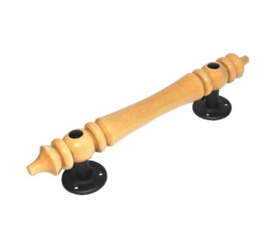 Изображение товара Ручка декоративная DOMART мод.18 (320) светлая черный 4620031748717