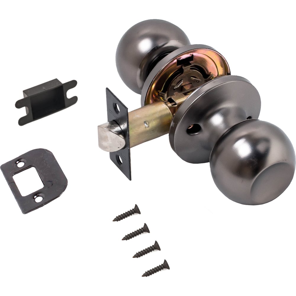 Изображение товара Защёлка СТАНДАРТ 607 PS BN черный никель 13036