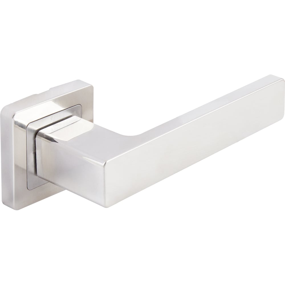 Изображение товара Комплект ручек СТАНДАРТ P72 SN квадратные межкомнатные для дерева цвета матовый никель