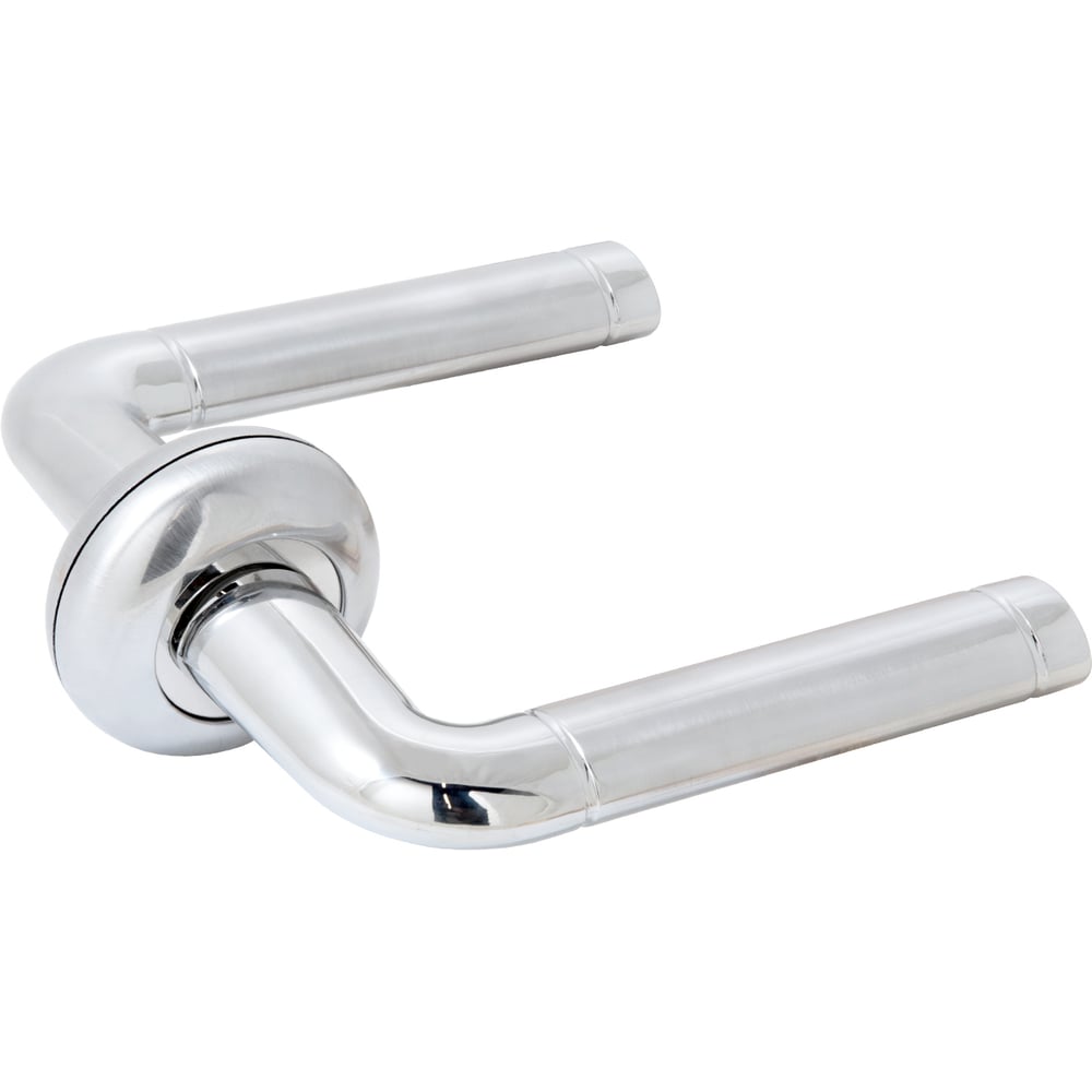 Изображение товара Комплект ручек СТАНДАРТ P28 SN/CP мат.никель/хром квадрат 140 мм 17053