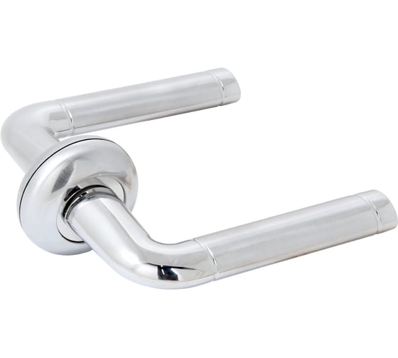 Изображение товара Комплект ручек СТАНДАРТ P28 SN/CP мат.никель/хром квадрат 140 мм 17053