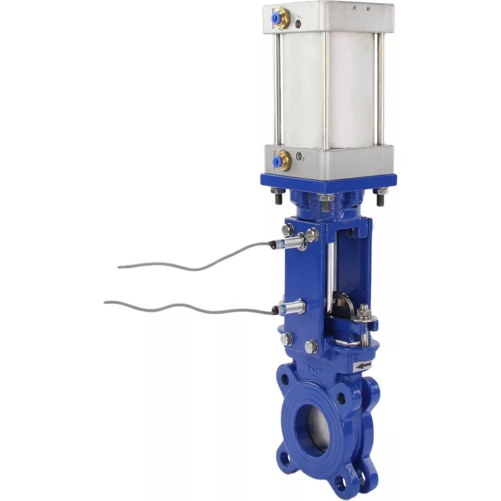 Изображение товара Задвижка DN.ru GGG40-304-EPDM-2W-Fb-2P Ду65 Ру16 пневмопривод WENZ