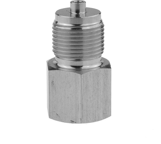 Изображение товара Переходник для манометра РОСМА Py600, ВР/НР G1/4–G1/2, нержавеющая сталь D070-04302