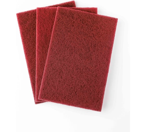Изображение товара Шлифовальный войлок TILFLEX красный 230х150х5 (120 шт) 7447A/120
