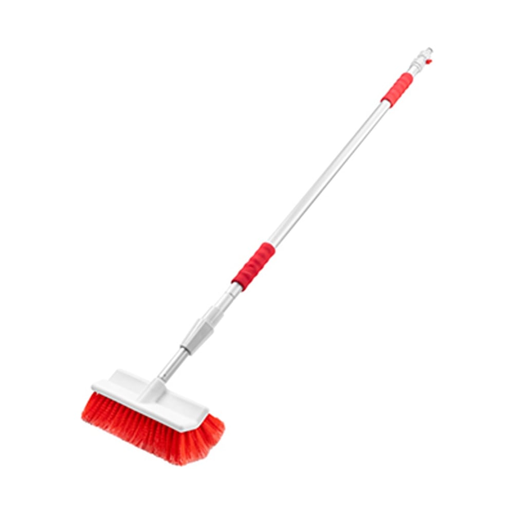 Изображение товара Телескопическая щетка для мойки SKYWAY 128-208см с подключением к водопроводу