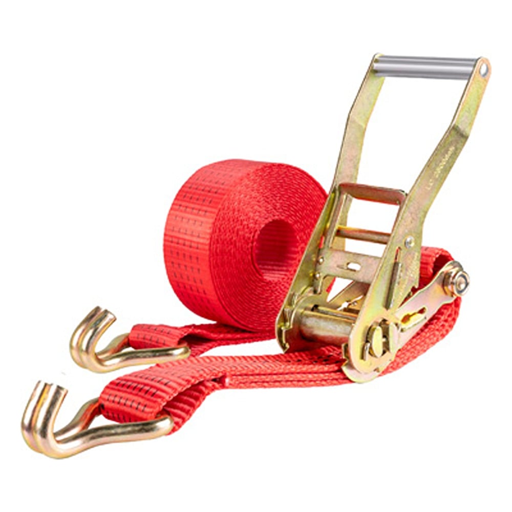 Изображение товара Стяжка груза SKYWAY 5 0т 6 0м STAFF 50мм красный с храповым механизмом