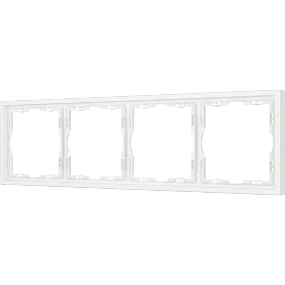 Изображение товара Рамка Arlight пластиковая FRM-NOBE-SFPL-4-WH 1шт 054223