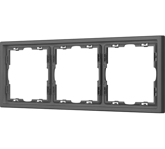 Изображение товара Рамка Arlight пластиковая FRM-NOBE-SFPL-3-GR 1шт 054222
