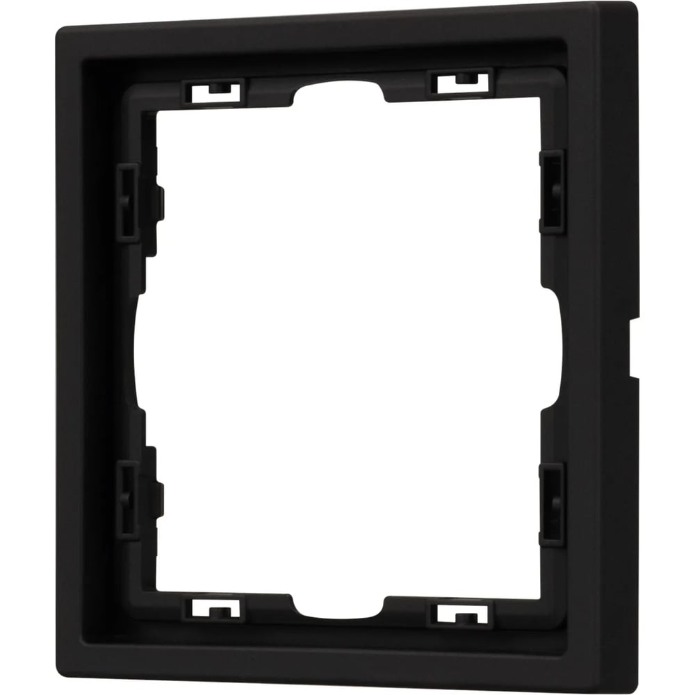 Изображение товара Рамка пластиковая Arlight FRM-NOBE-SFPL-1-BK для кабель-каналов 1 шт