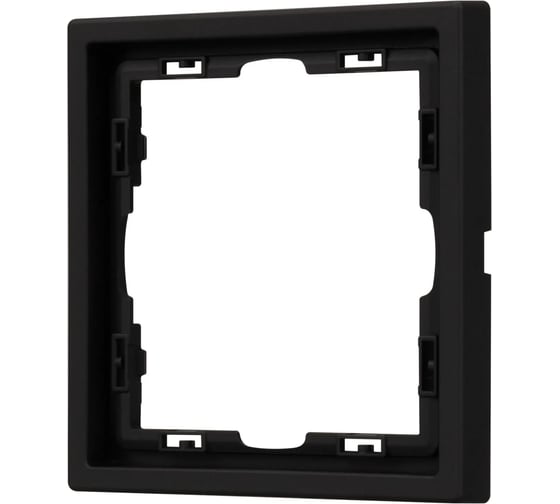 Изображение товара Рамка Arlight пластиковая FRM-NOBE-SFPL-1-BK 1шт 054212