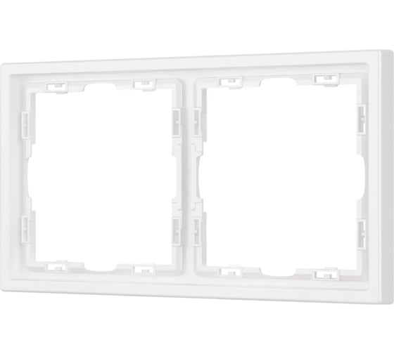 Изображение товара Рамка Arlight пластиковая FRM-NOBE-SFPL-2-WH 1шт 054215