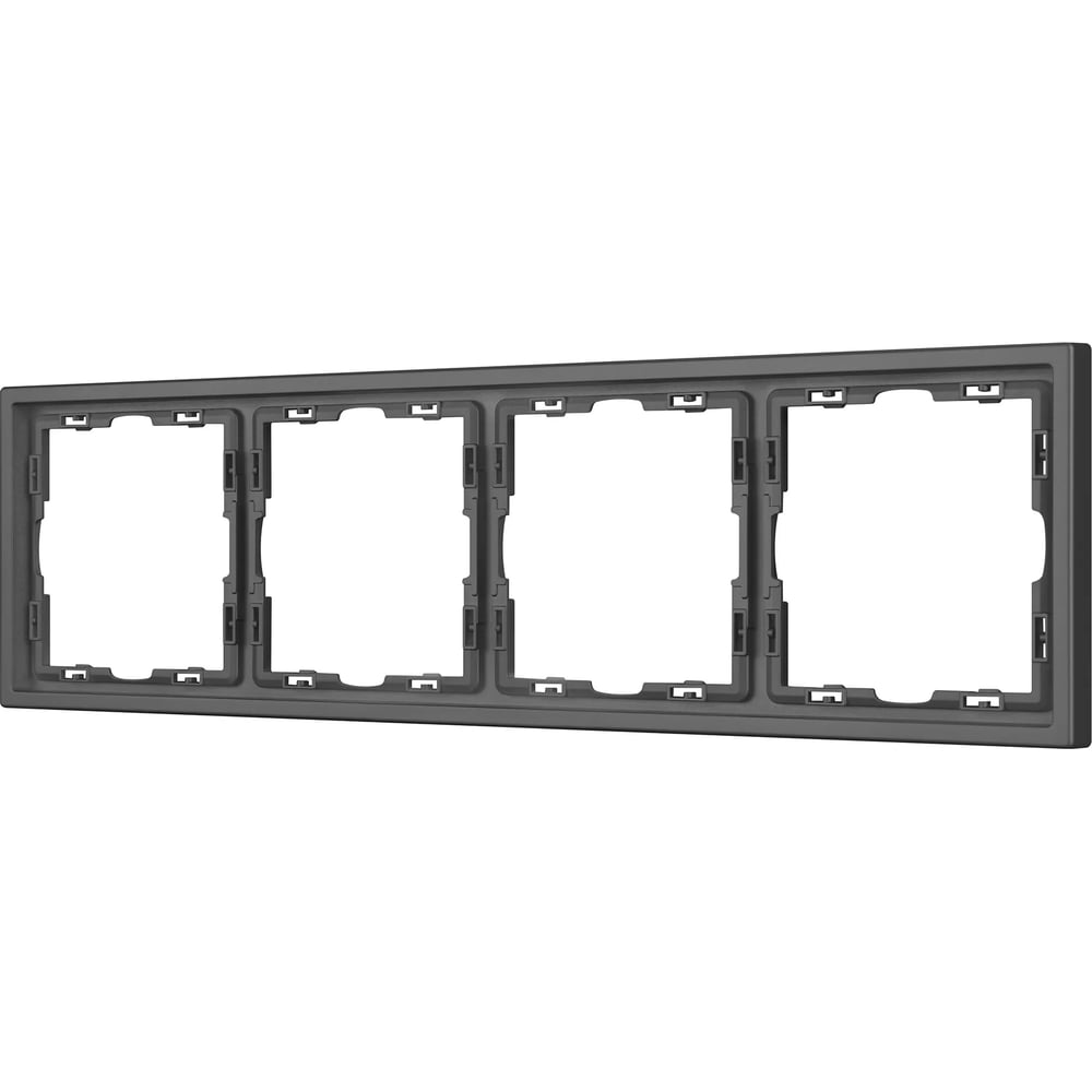 Изображение товара Пластиковая рамка Arlight FRM-NOBE-SFPL-4-GR для кабель-каналов серый