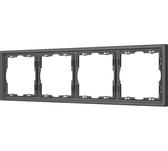 Изображение товара Рамка Arlight пластиковая FRM-NOBE-SFPL-4-GR 1шт 054226