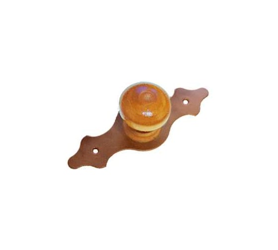 Изображение товара Ручка декоративная DOMART мод.3 коричневый металлик 4620007784787