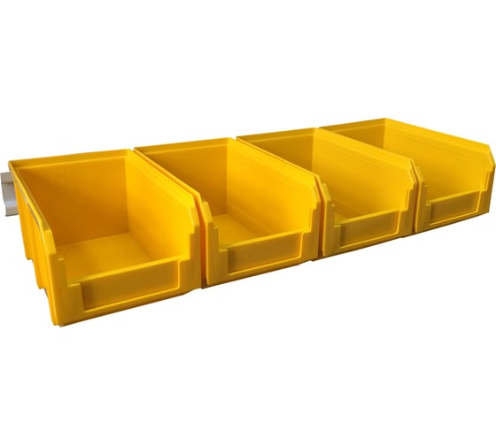 Изображение товара Настенный органайзер СТЕЛЛА-ТЕХНИК 4 ящика V-2, V-2-650-желтый