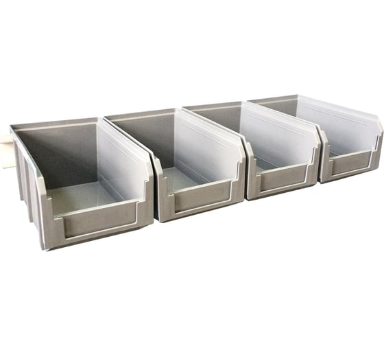 Изображение товара Настенный органайзер СТЕЛЛА-ТЕХНИК 4 ящика V-2, V-2-650-серый