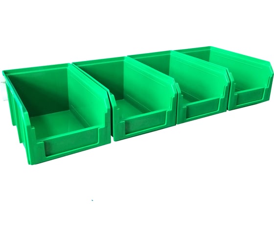 Изображение товара Настенный органайзер СТЕЛЛА-ТЕХНИК 4 ящика V-2, V-2-650-зеленый