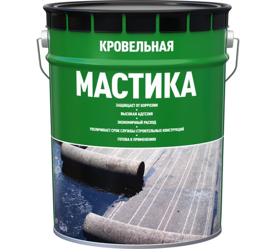 Изображение товара Мастика битумная кровельная СТАРТ 21,5л/19кг 4607952904323