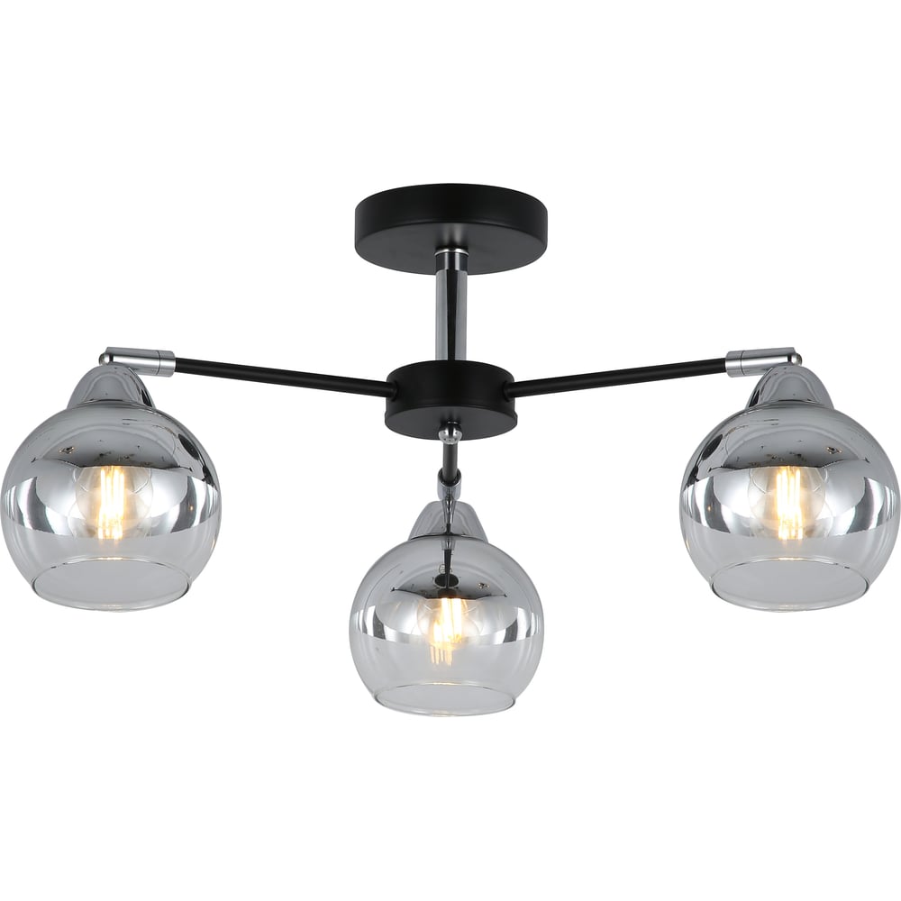 Изображение товара Современная накладная люстра Freya FR5225PL-03B для широкого интерьера