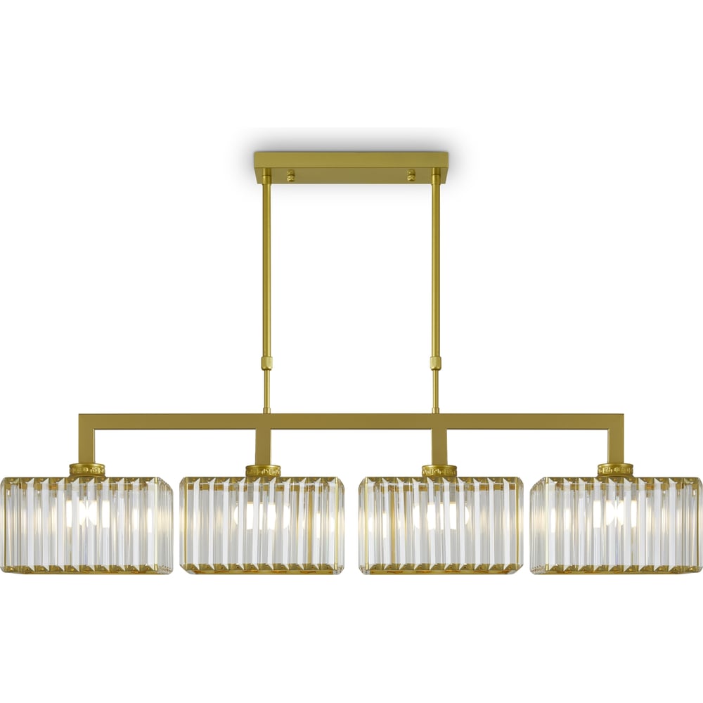 Изображение товара Люстра Freya FR5473PL-04G современная стильная 4 лампы золото хрусталь