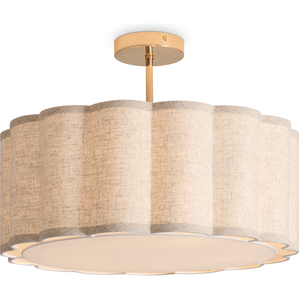 Изображение товара Потолочный светильник Freya FR5512PL-05G современный с тканевыми плафонами золото