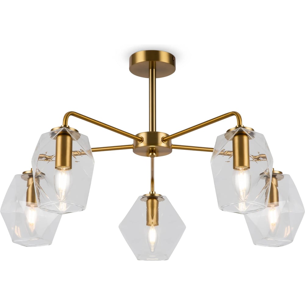 Изображение товара Люстра Freya FR5177PL-05BS современная 5 ламп дизайн лампочки E14