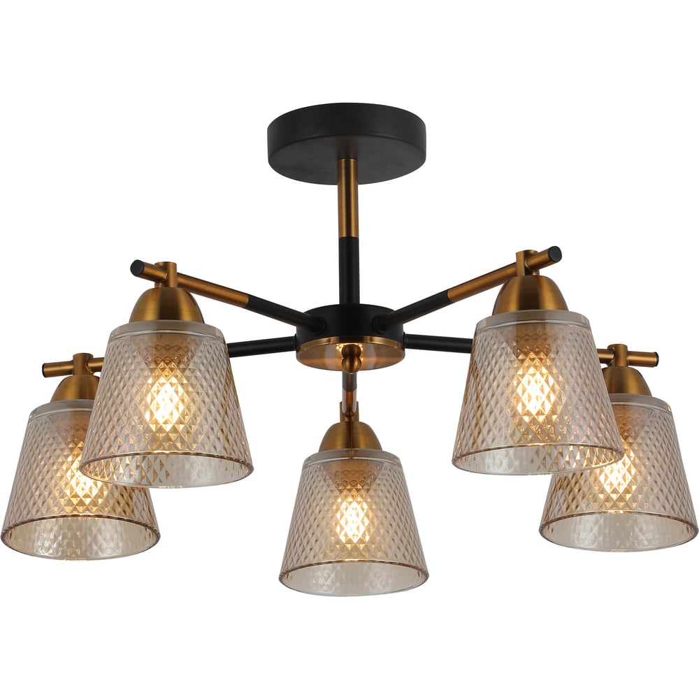 Изображение товара Люстра Freya FR4015PL-05BBZ современная с 5 лампами