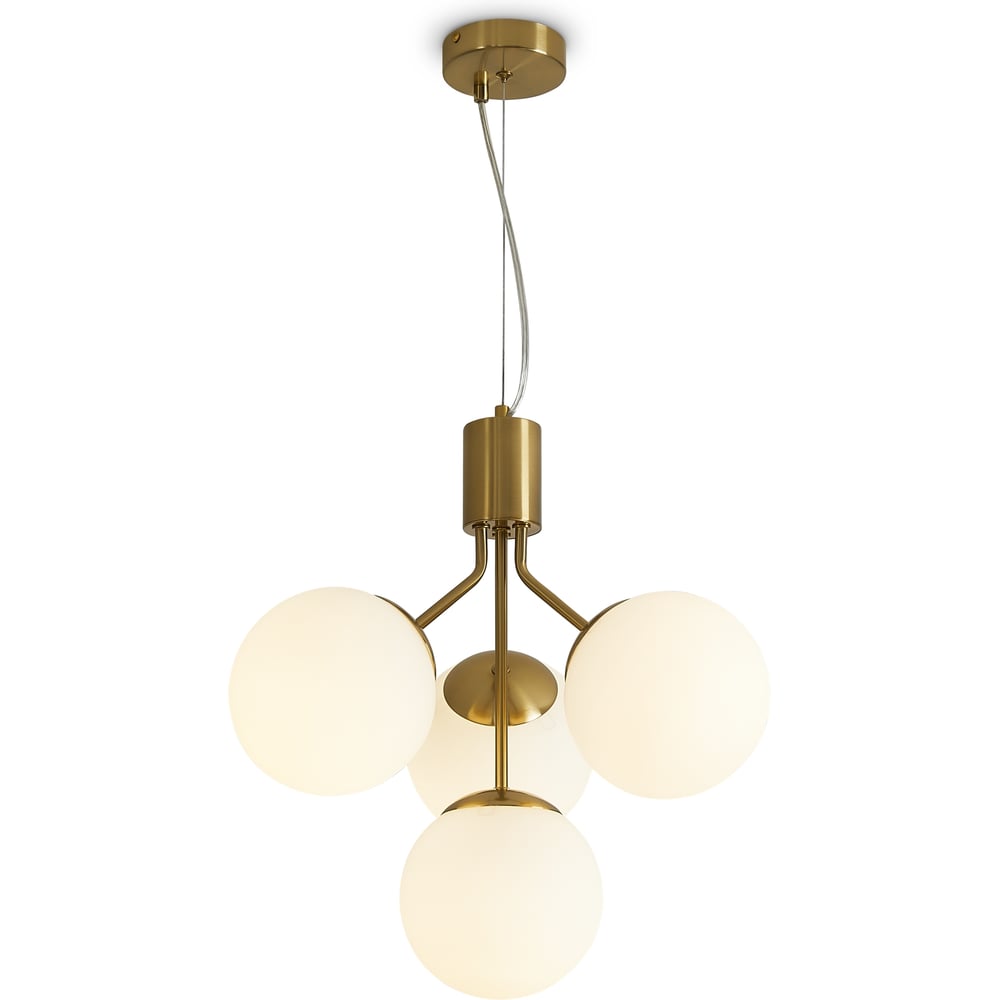 Изображение товара Люстра Freya FR5500PL-04BZ современная 4-я лампа бронза глянец стекло