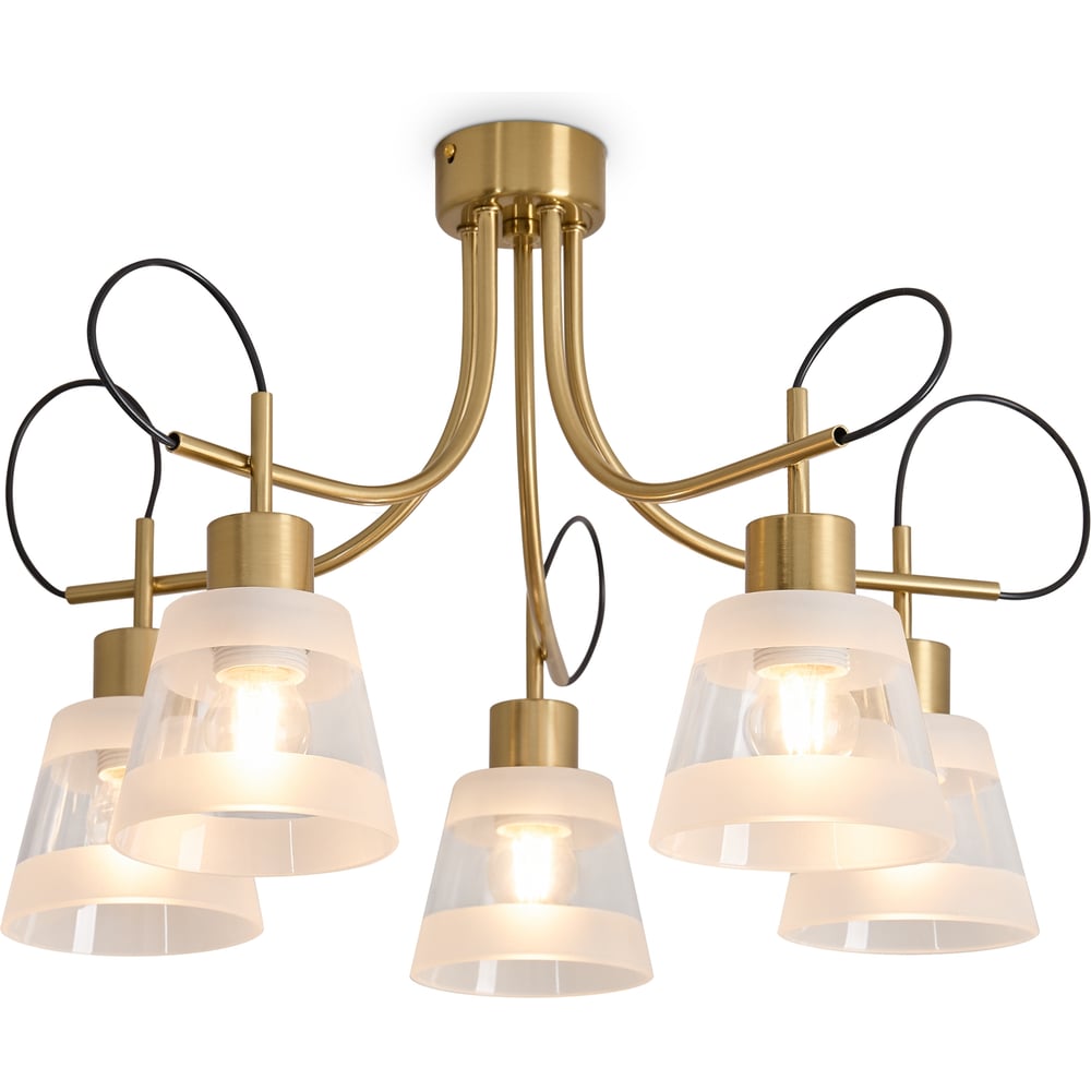 Изображение товара Люстра Freya FR5522PL-05BS - современный светильник с пятью лампами