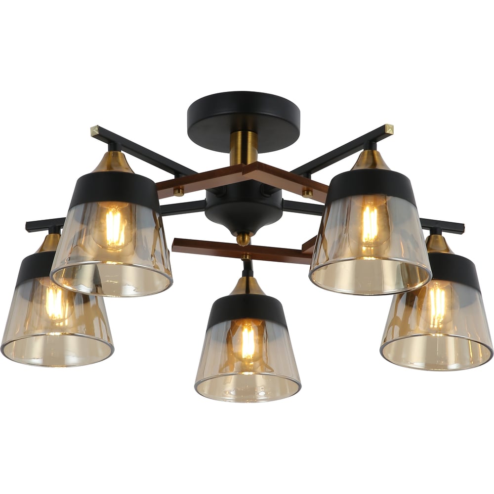 Изображение товара Люстра Freya FR5153PL-05B современный дизайн цена 10100 рублей