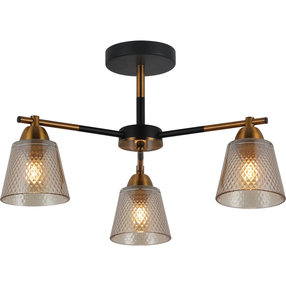 Изображение товара Люстра Freya FR4015PL-03BBZ современный стиль 3 лампы для жилых помещений